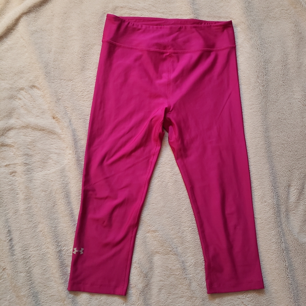 Under Armour Bright Magenta Capri